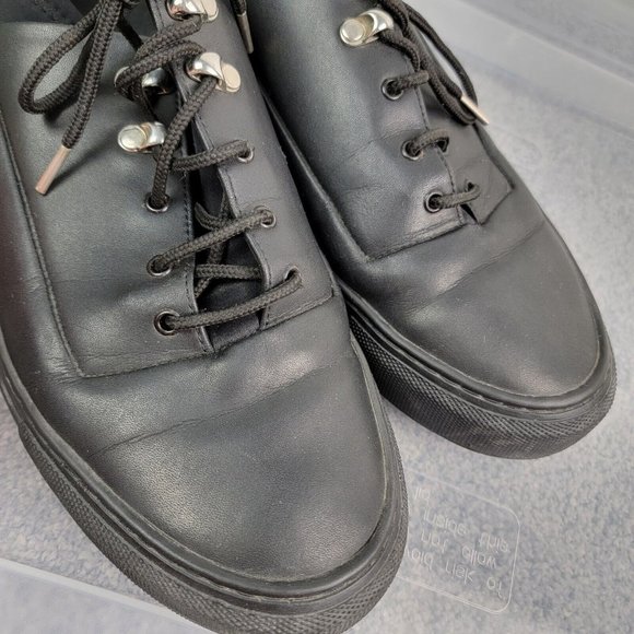 Rombaut Vegan Leather Enviromentally Friendly Black Shoe Unisex 42 or 9M, 10W - Picture 8 of 9